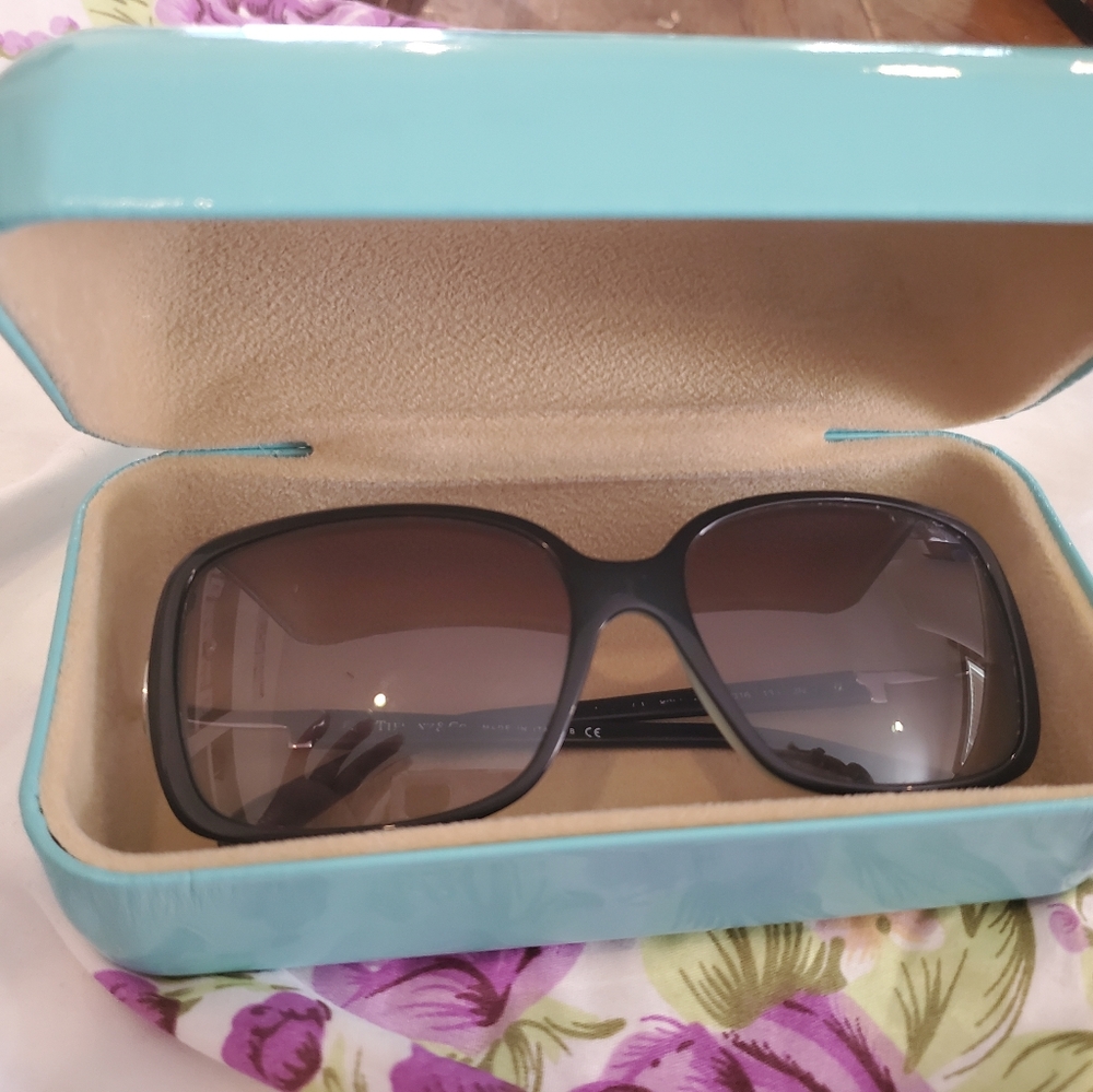 Tiffany and Co sunglasses with crystal keys